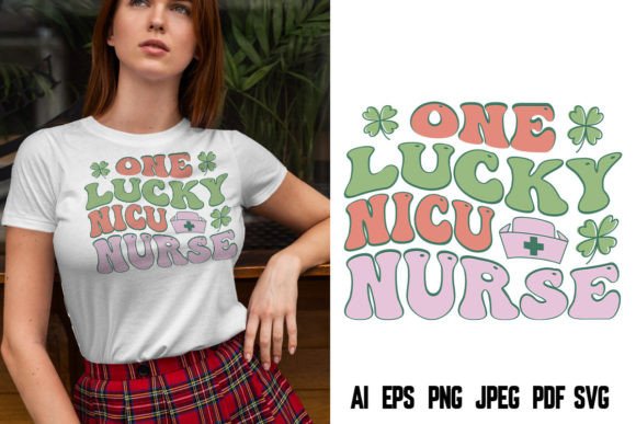 Download One Lucky Nicu Nurse St. Patrick's Shirt - Premium Resources