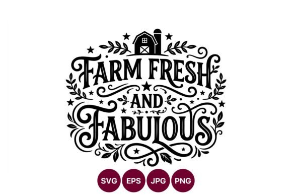 Download Farm Fresh and Fabulous Hand Lettering - Farm fresh Collection